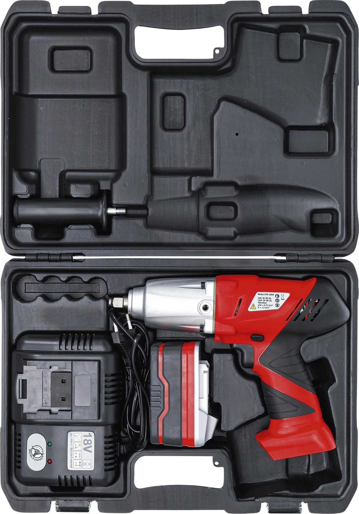 CORDLESS IMPACT WRENCH | 420 NM | MAX. 2000 RPM | 18 V (9260)