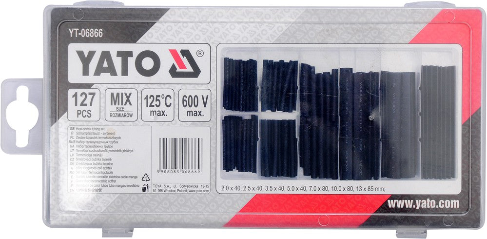 HEAT SHRINK INSULATION TUBES 127PCS SET (YT-06866)