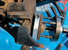 WHEEL HUB PULLER TOOL SET | FOR FORD, VOLVO, MAZDA | Ø 78 MM (8708)