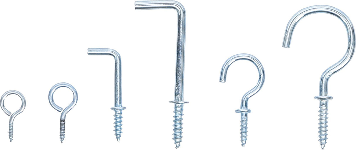 SCREW HOOK ASSORTMENT | 80 PCS. (88136)
