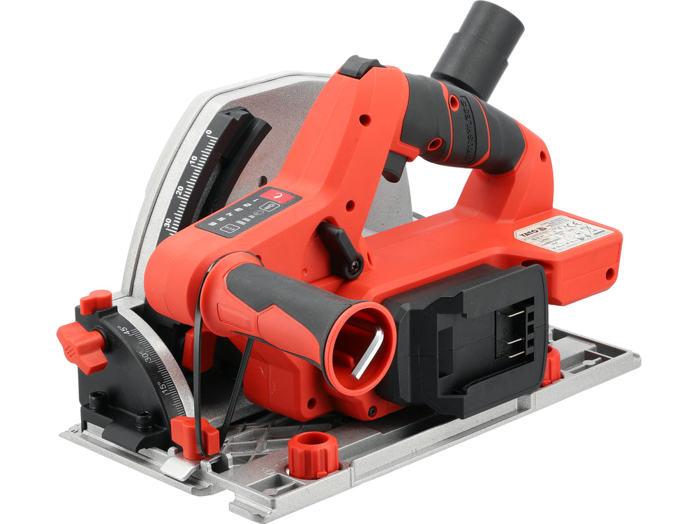 CORDLESS PLUNGE CIRCULAR SAW | 140 MM | 52 (90˚) 38 (45˚) MM | 18V | WITHOUT BATTERY (YT-821702)