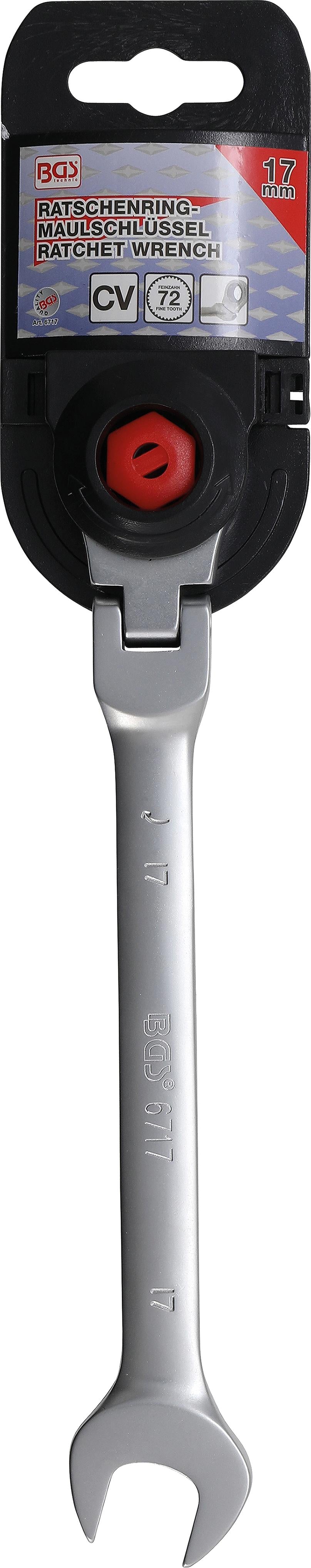 RATCHET COMBINATION WRENCH | ADJUSTABLE | 17 MM (6717)