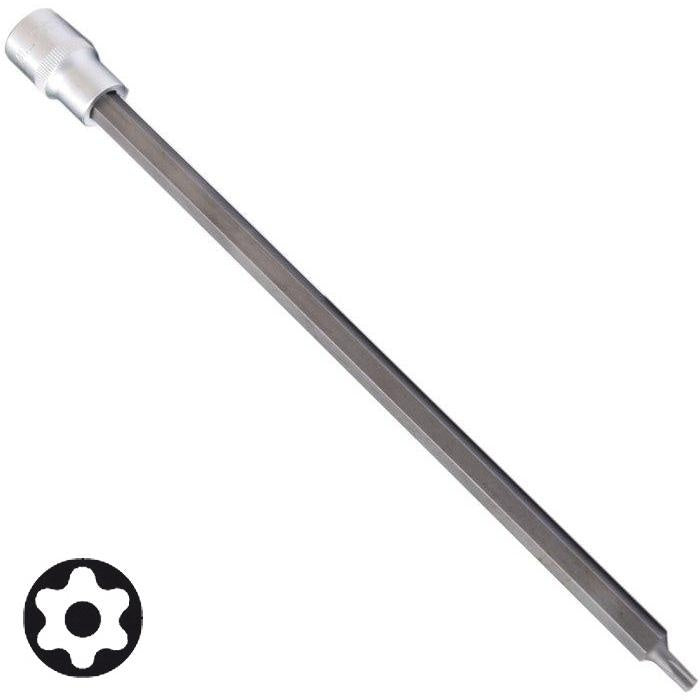 BIT SOCKET | LENGTH 300 MM | 12.5 MM (1/2") DRIVE | T-STAR TAMPERPROOF (FOR TORX) T30 (5184-TB30)
