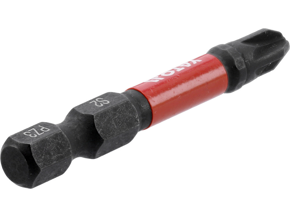 IMPACT SCREWDRIVER BITS 1/4 50MM PZ3 2PC (YT-78045)