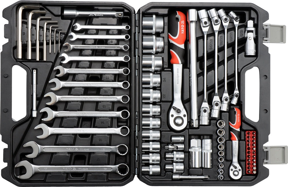 SOCKET SET 1/4" & 1/2" 77PCS (YT-38781)