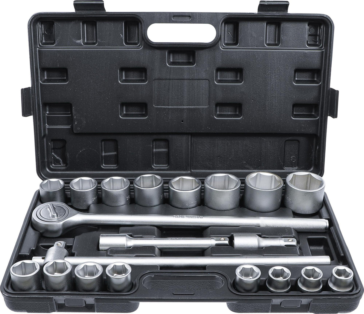 SOCKET SET | 20 MM (3/4") DRIVE | 19-50 MM | 20 PCS. (1202)