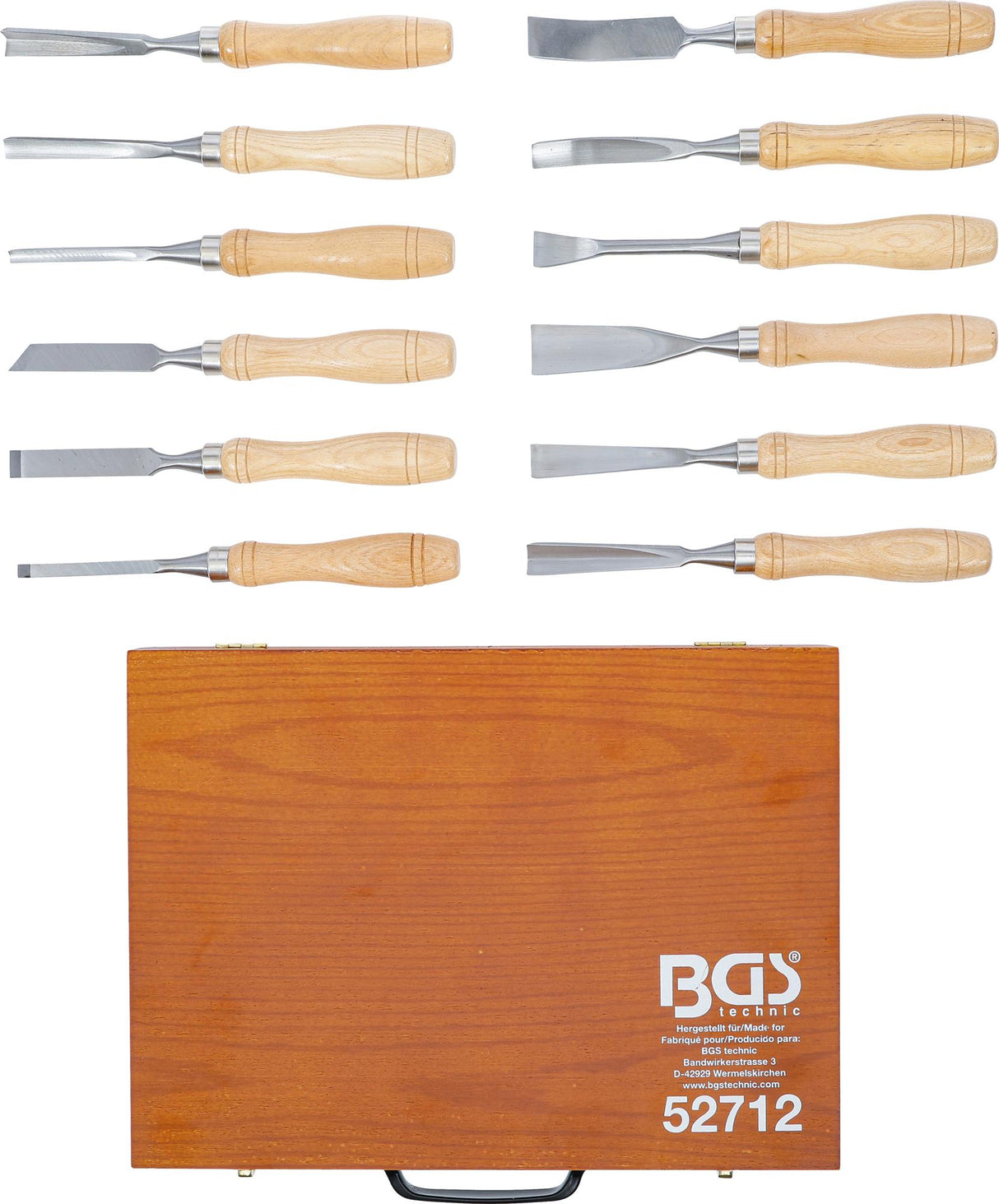 CHISEL SET | 12 PCS. (52712)