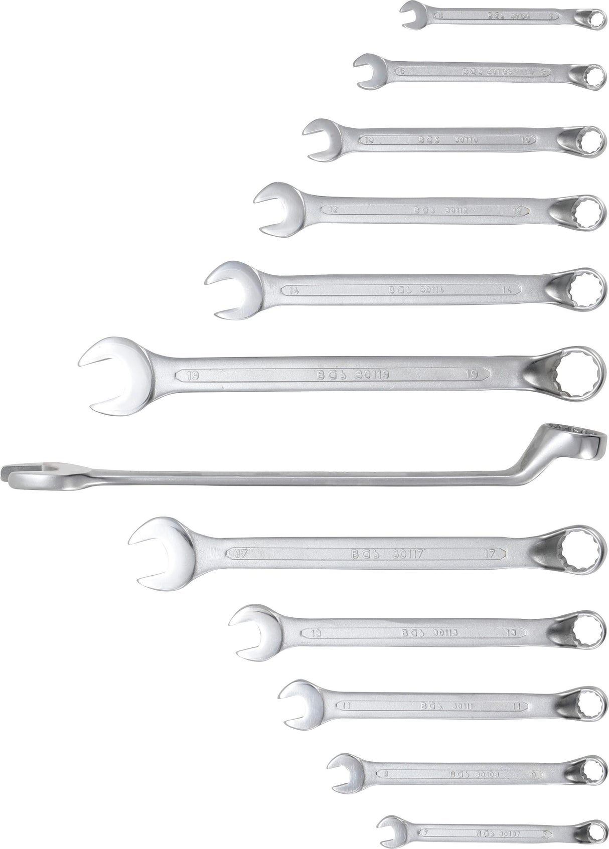 COMBINATION SPANNER SET | OFFSET | 6 - 22 MM | 12 PCS. (30301)