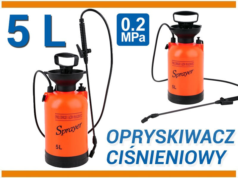 PRESSURE MANUAL SPRAYER, 5L (89516)