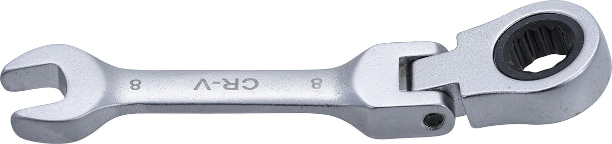 RATCHET COMBINATION WRENCH | SHORT | ADJUSTABLE | 8 MM (6908)