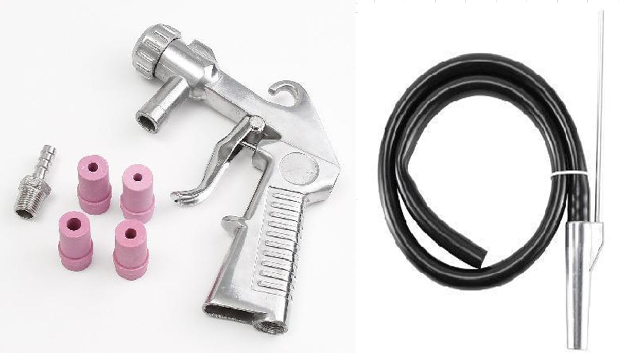 SANDBLASTER | WITH 4 CERAMIC NOZZLES | WITH HOSE (PSQ12)