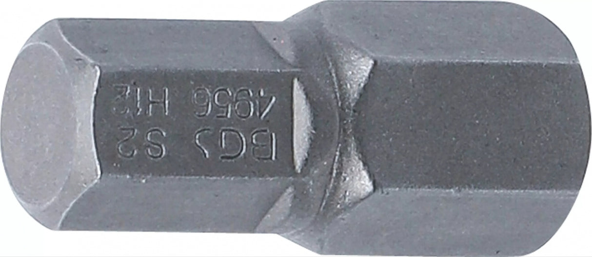 BIT | LENGTH 30 MM | 10 MM (3/8") DRIVE | INTERNAL HEXAGON 12 MM (4956)