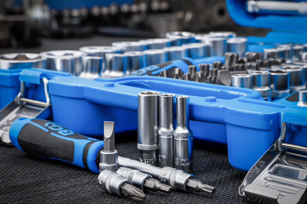 SOCKET SET SUPER LOCK | 6.3 MM (1/4") / 10 MM (3/8") / 12.5 MM (1/2") DRIVE | 192 PCS. (2292)
