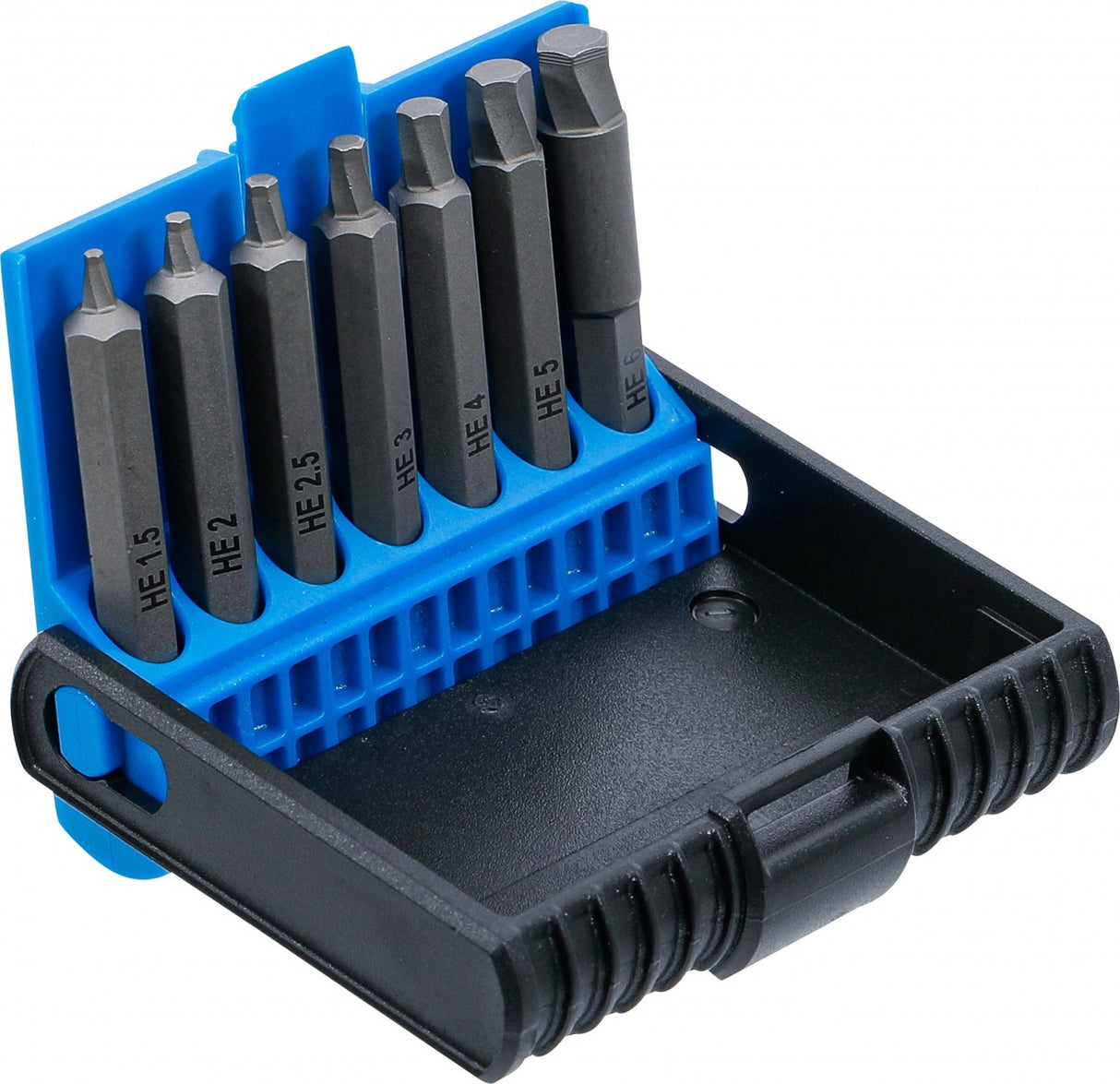 SCREW EXTRACTOR SET | FOR DAMAGED INTERNAL HEXAGON 1.5 - 6 MM | 7 PCS. (5289)