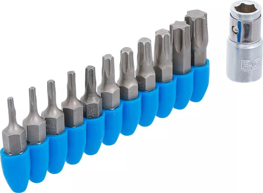BIT SET | 6.3 MM (1/4") DRIVE | T-STAR (FOR TORX) | 11 PCS. (784)