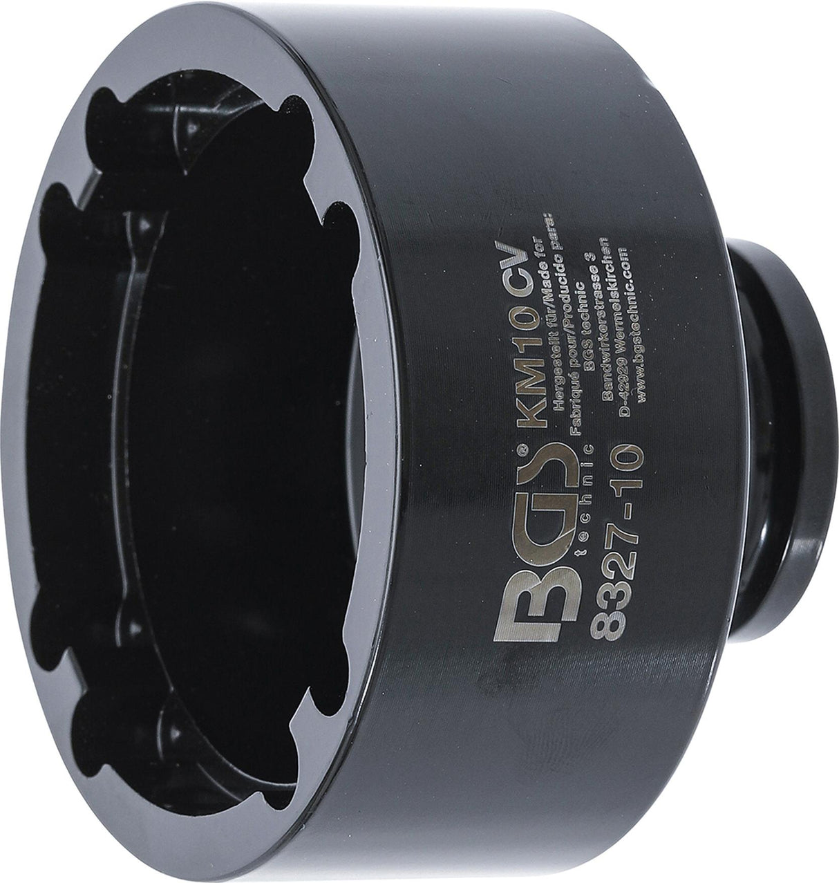 GROOVE NUT SOCKET | INSIDE TAPS | KM10 (8327-10)