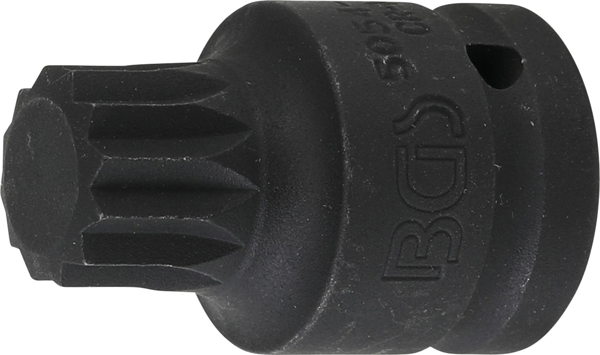 IMPACT BIT SOCKET | 20 MM (3/4") DRIVE | SPLINE (FOR XZN) M24 (5054-M24)