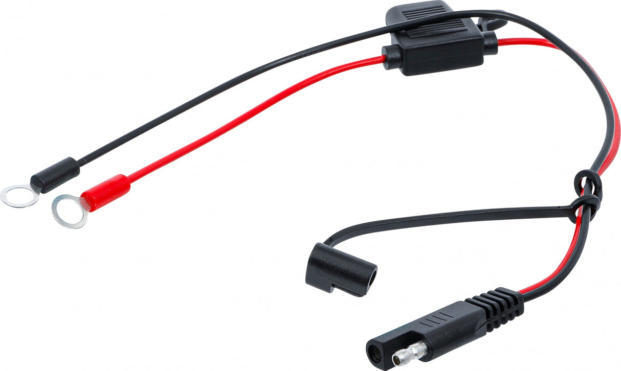 BATTERY TERMINAL CLAMP WITH FLAT PLUG FUSE | FOR BGS 63506 (63506-1)