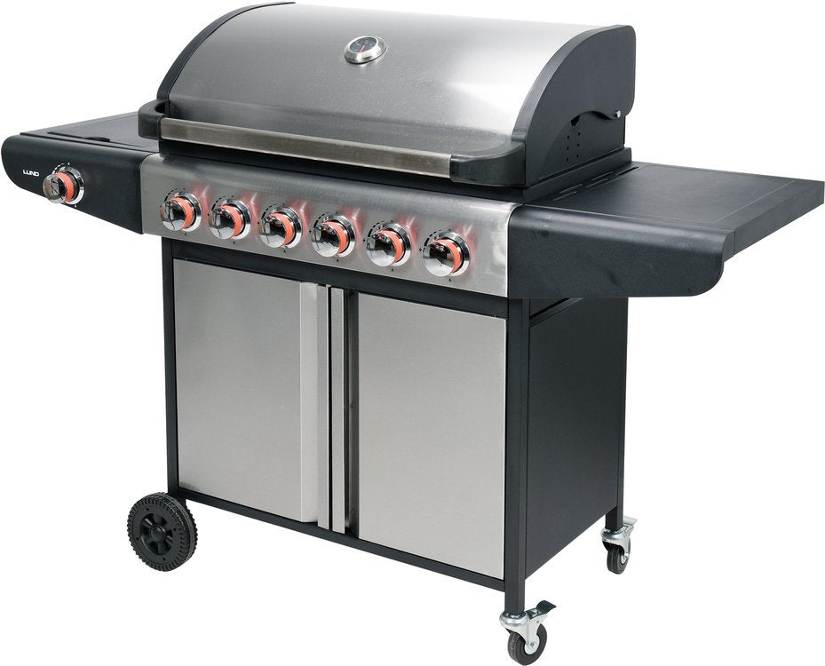OUTDOOR GRILL | GAS | 6 + 1 | STAINLESS STEEL | 18.2 KW (99653)