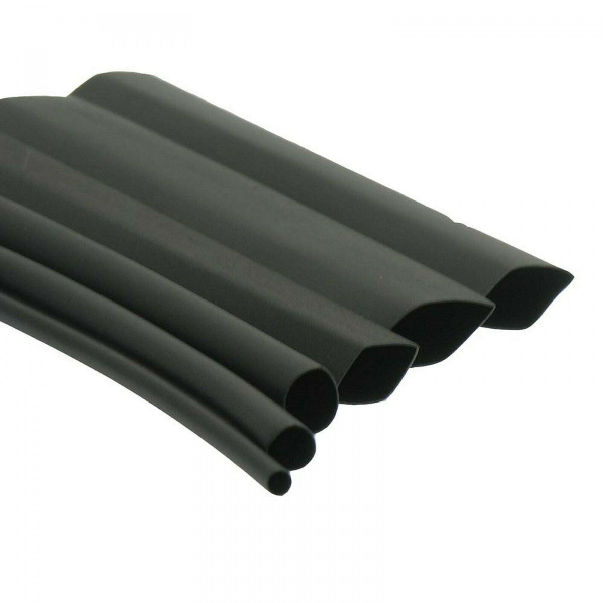 HEAT SHRINK TUBING ASSORTMENT | BLACK | 196 PCS. (SK01145)