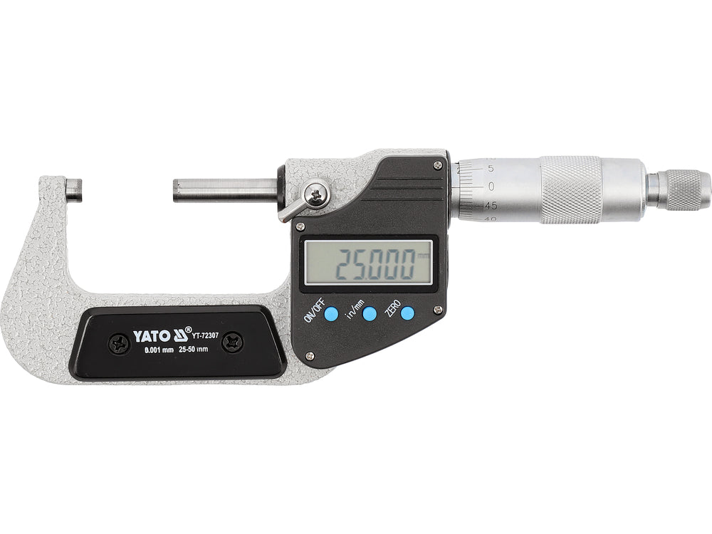 DIGITAL OUTSIDE MICROMETER 25-50MM / 0.001MM (YT-72307)
