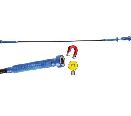 FLEXIBLE MAGNET 610 MM WITH LED DIODE AND RETRACTABLE GRABBER (SK25293)