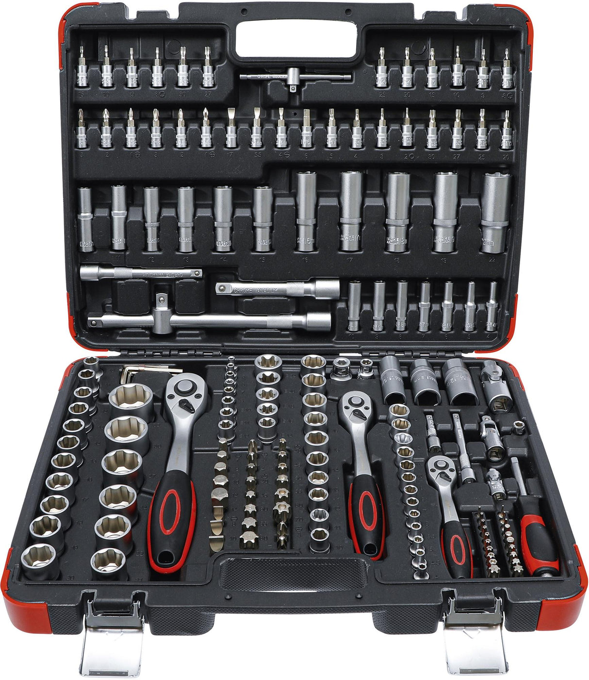 SOCKET SET | 6.3 MM (1/4") / 10 MM (3/8") / 12.5 MM (1/2") DRIVE | 172 PCS. (2283)