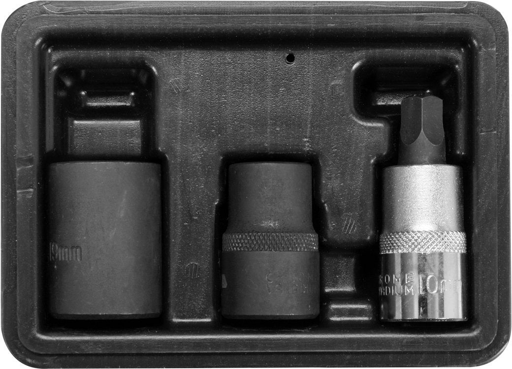 PENTAGON BRAKE SOCKET BIT SET 1/2" (YT-06807)