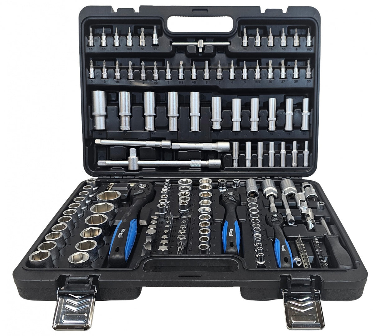 TOOL SET | 6.3 MM (1/4") / 10 MM (3/8") / 12.5 MM (1/2") | 173 PCS. (BT500173)