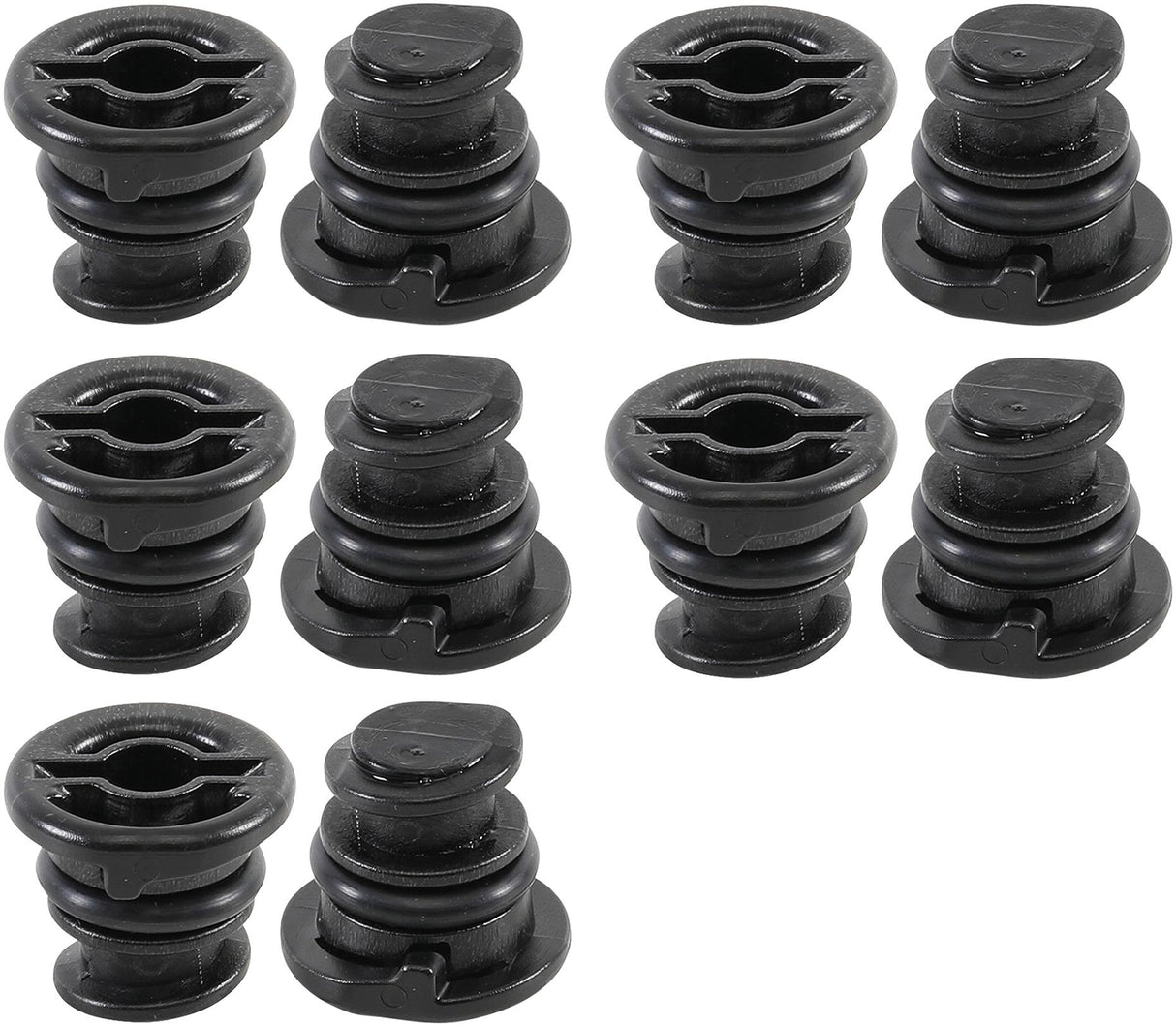 PLASTIC PLUG SET FOR OIL CHAMBERS | VAG | 10 PCS. (9536)