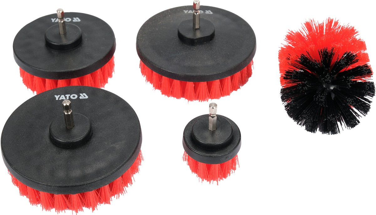 5PCS SCRUBBING BRUSH HEX SHANK (YT-47777)