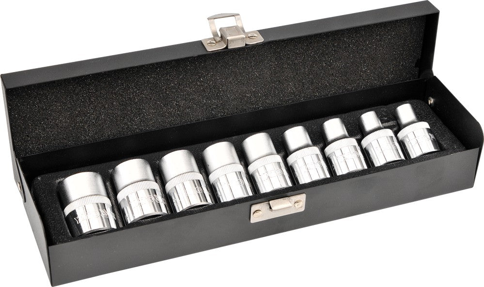 TORX SOCKET SET E10-E24 9PCS (YT-0521)