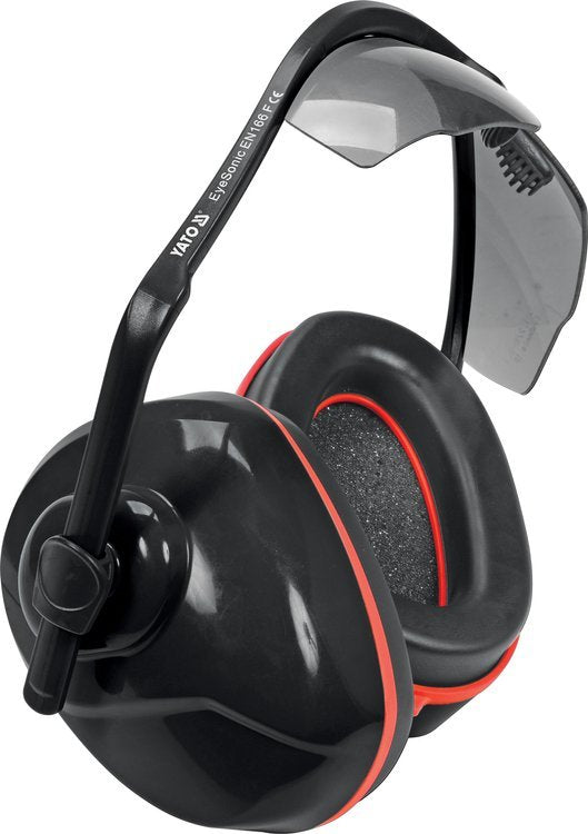 COMBINED EYE&EAR PROTECT. MUFFS GREY (YT-74635)