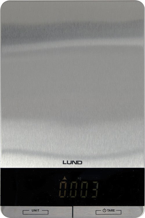 KITCHEN SCALE S/S 15 X 22,5 X 1,5CM (68362)