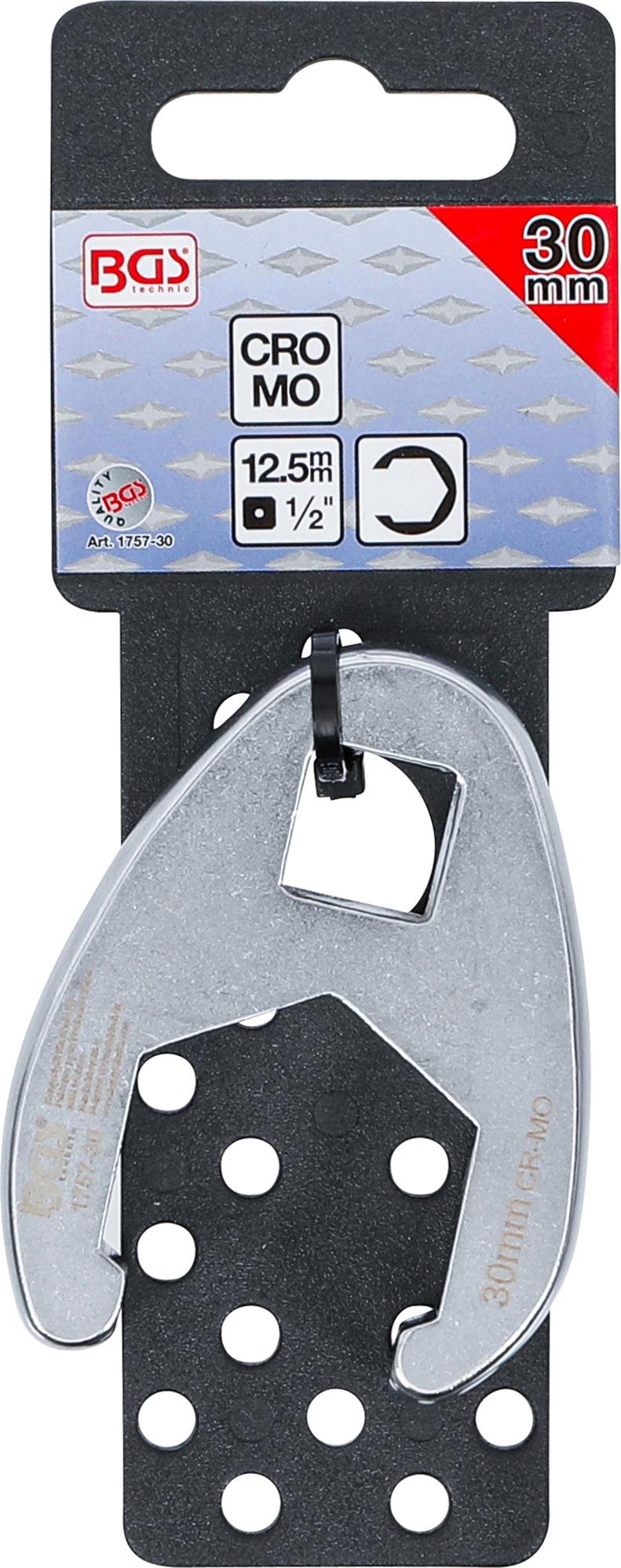 CROWFOOT SPANNER | 12.5 MM (1/2") DRIVE | 30 MM (1757-30)