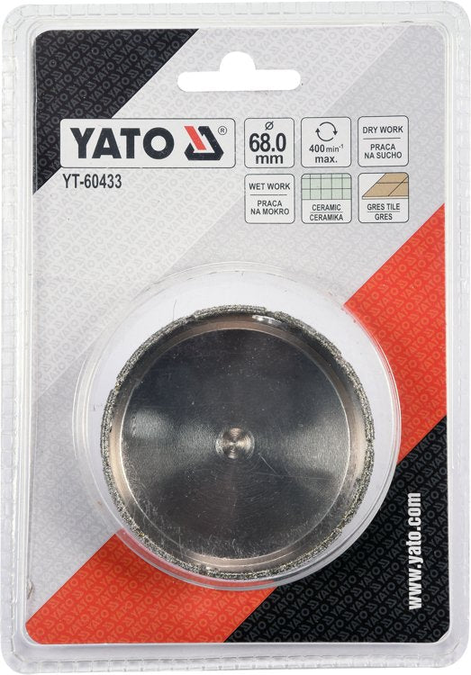 DIAMOND TILE DRILL BIT 68MM (YT-60433)