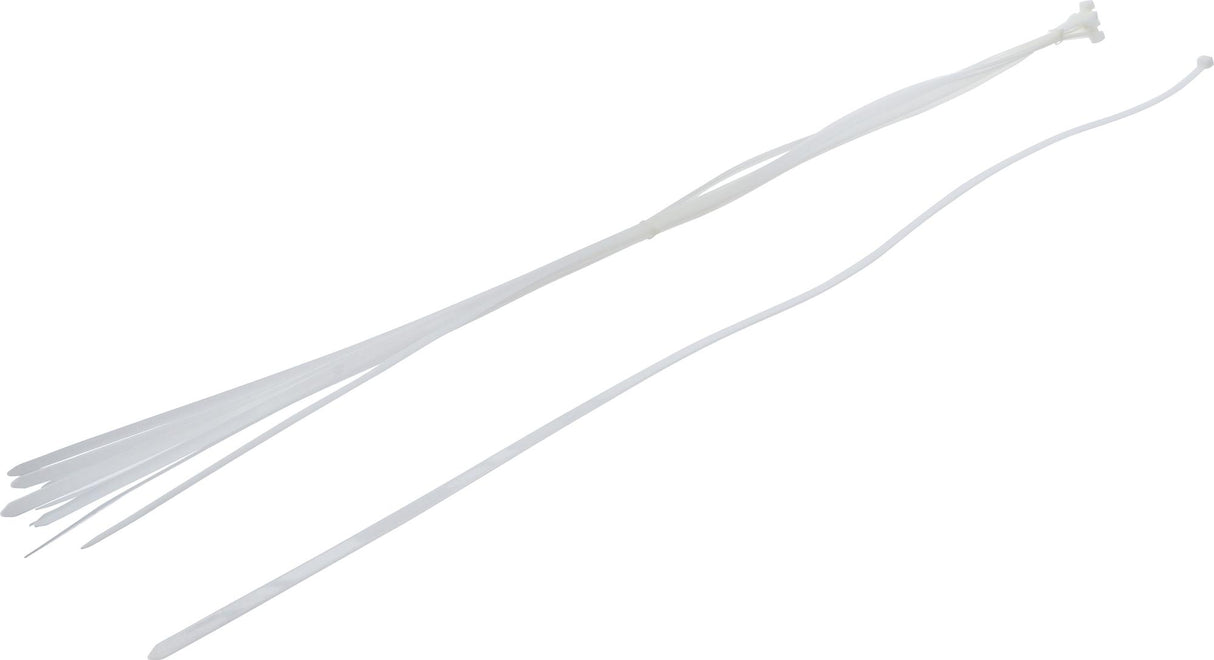 CABLE TIE ASSORTMENT | WHITE | 8.0 X 1000 MM | 10 PCS. (80779)
