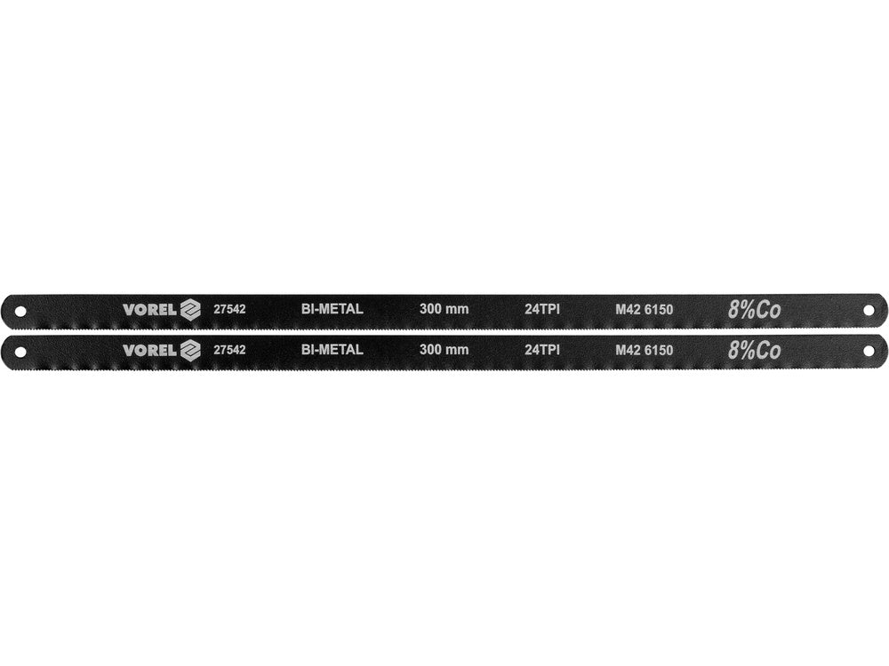 BI-METAL SAW BLADE SET 2 PCS COBALT 8% (27542)