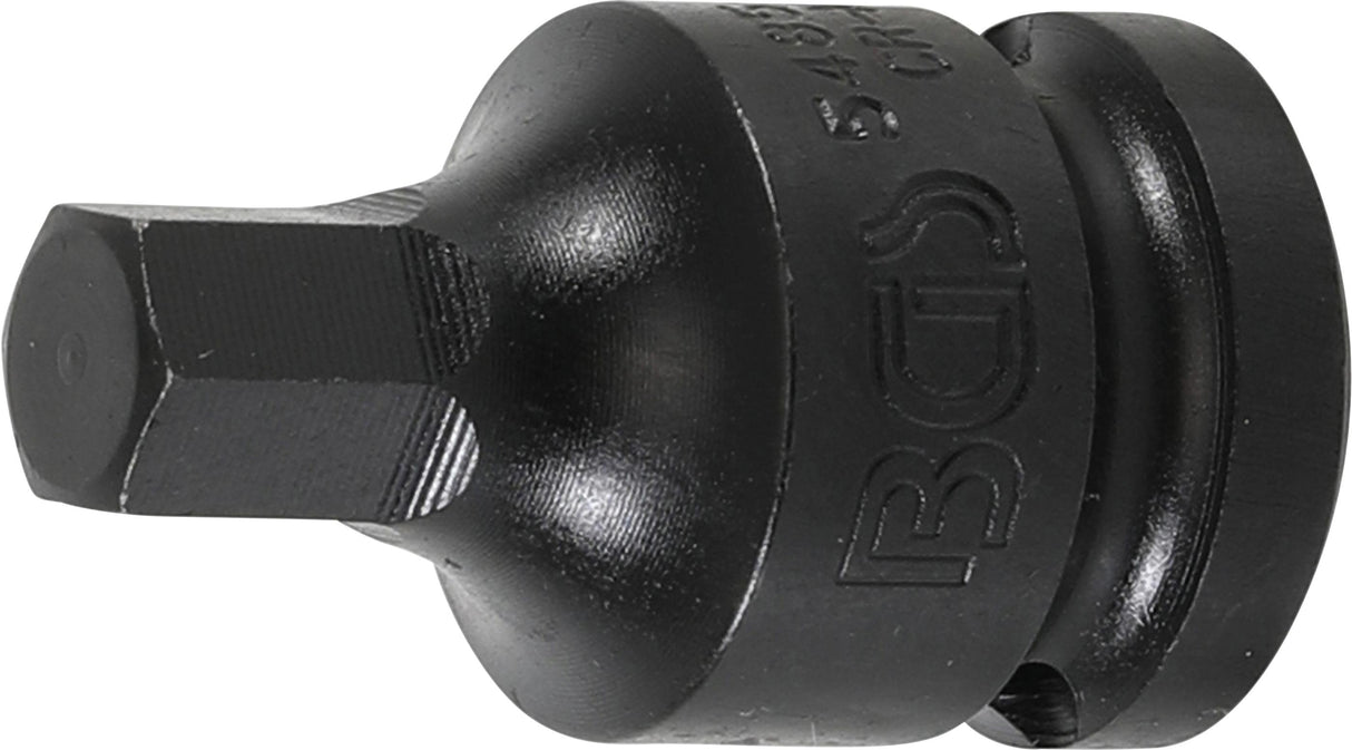 IMPACT BIT SOCKET | LENGTH 42 MM | 12.5 MM (1/2") DRIVE | INTERNAL HEXAGON 10 MM (5485-10)