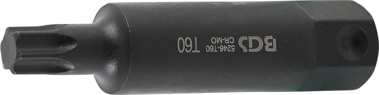 BIT | LENGTH 100 MM | 22 MM DRIVE | T-STAR (FOR TORX) T60 (5246-T60)