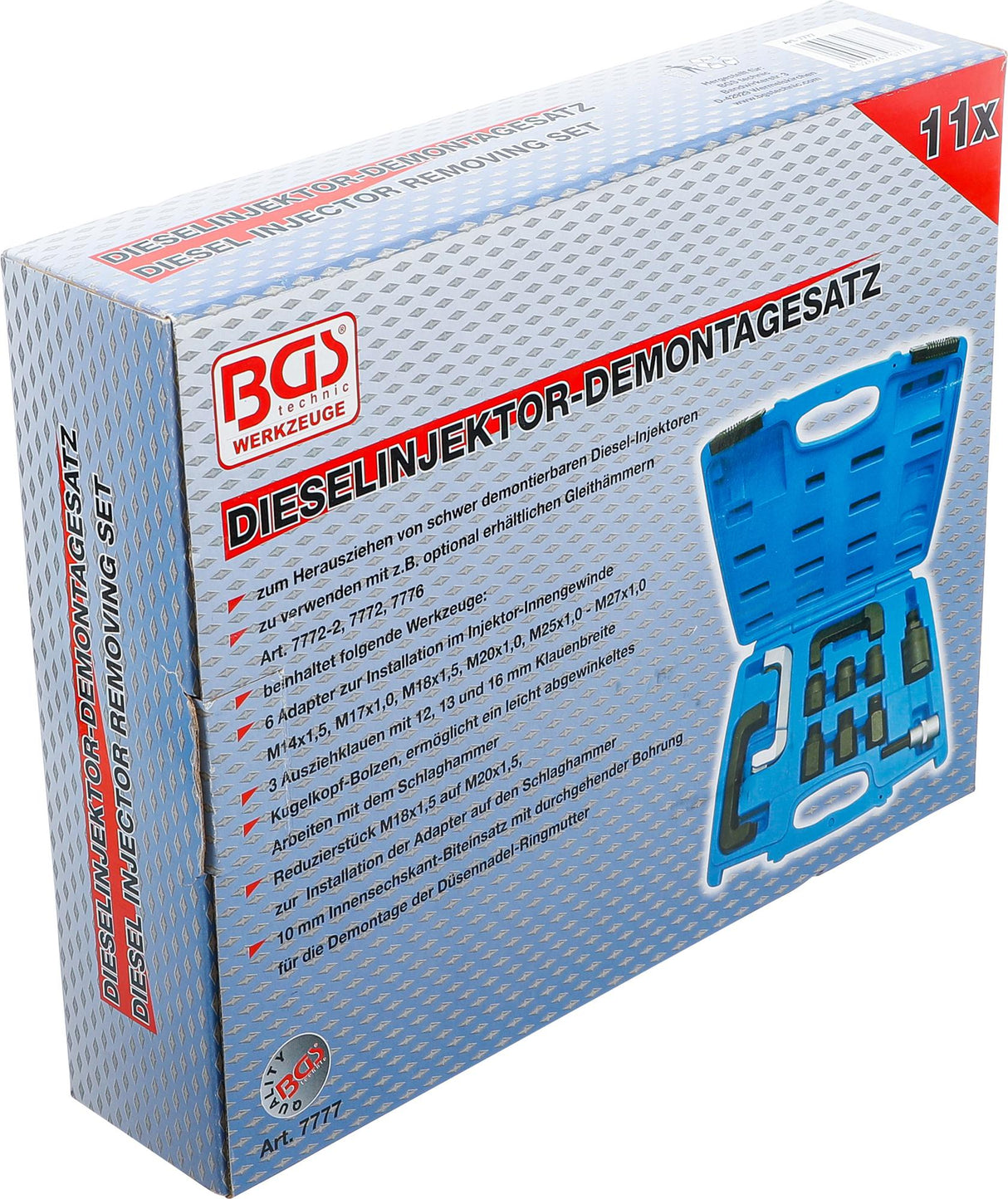 DIESEL INJECTOR REMOVAL KIT | 10 PCS. (7777)