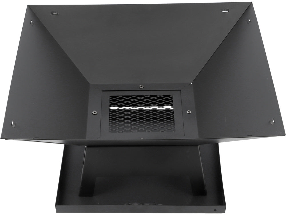 STEEL FIRE PIT WITH LID 45 X 45CM (99715)