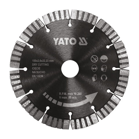 1800W WALL CHASER | 150MM DISCS | WITH DUST EXTRACTION AND ADJUSTABLE DEPTH UP TO 40MM (YT-82016)