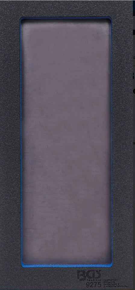 TOOL TRAY 1/3: STORAGE TRAY WITH MAGNETIC BOTTOM PLATE | 129 X 348 X 14 MM (9275)