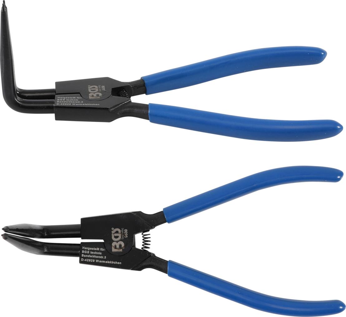 CIRCLIP PLIERS | 90° | FOR EXTERNAL CIRCLIPS | 165 MM (9539)