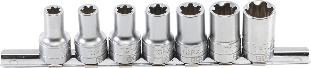 SOCKET SET, T-STAR PLUS (FOR TORX PLUS) | 10 MM (3/8") DRIVE | 10EP - 20EP | 7 PCS. (9587)