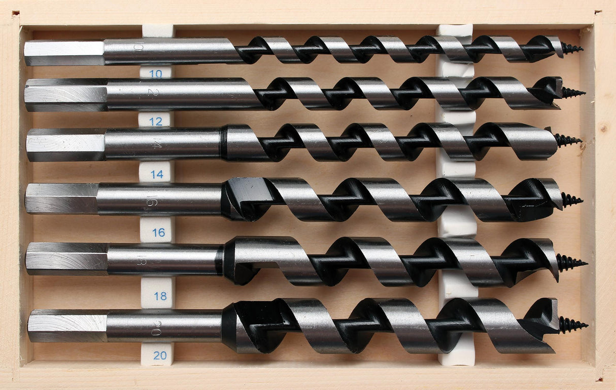 AUGER DRILL BIT SET | 200 MM | 6 PCS. (2894)