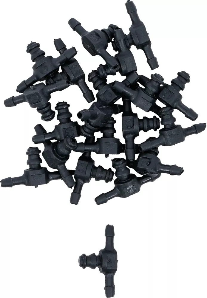 PLASTIC CONNECTOR SET | T-SHAPE | 20 PCS. (8107-20)