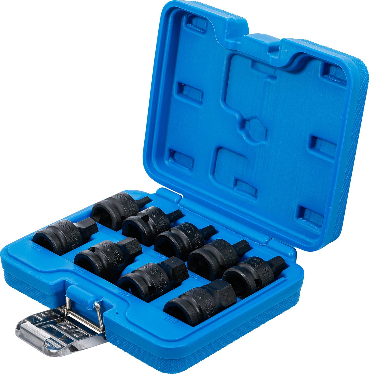 IMPACT BIT SOCKET SET | 12.5 MM (1/2") DRIVE | INTERNAL HEXAGON 5 - 19 MM | 9 PCS. (5485)