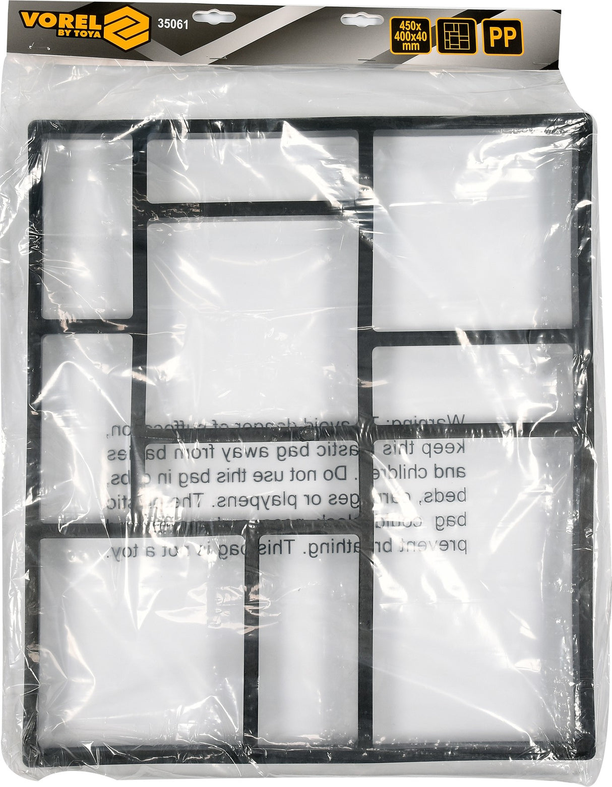 DIY GARDEN PAVING STONE MOULD (35061)
